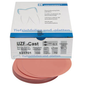 Erkodent UZF-Cast 120x0.1 rot