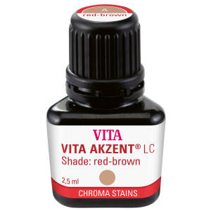 Vita Akzent LC Chroma Stains red Sun