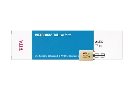 Vita Vitablocs TriLuxe forte für CEREC/inLab 2M2C TF-14 5St